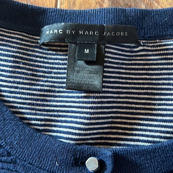 Marc by Marc Jacobs Ribbed Sweater Cardigan Blue - Picture 7 of 16